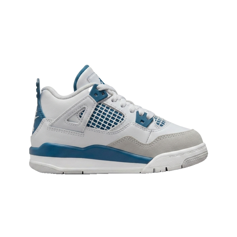 Jordan 4 military blue (ps) — Side profile