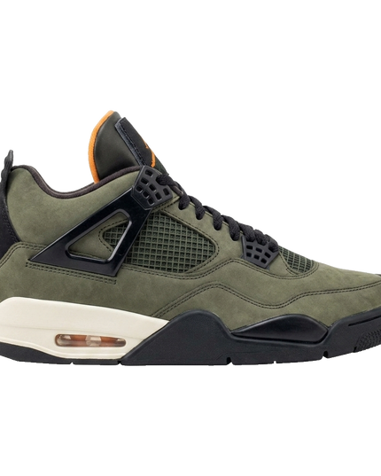 Air Jordan 4 Retro UNDEFEATED Deep Green — Side profile