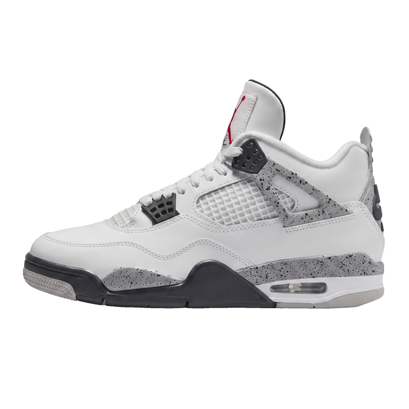 Jordan 4 GS White Cement 2025 — Hero limpia