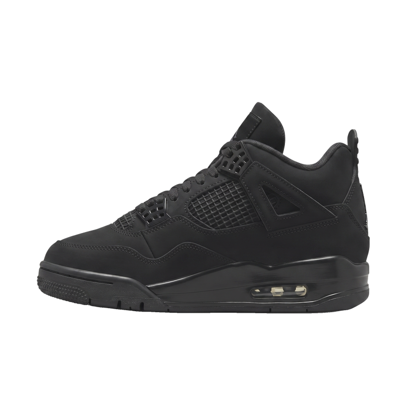 Jordan 4 black cat (2025) — Hero limpia