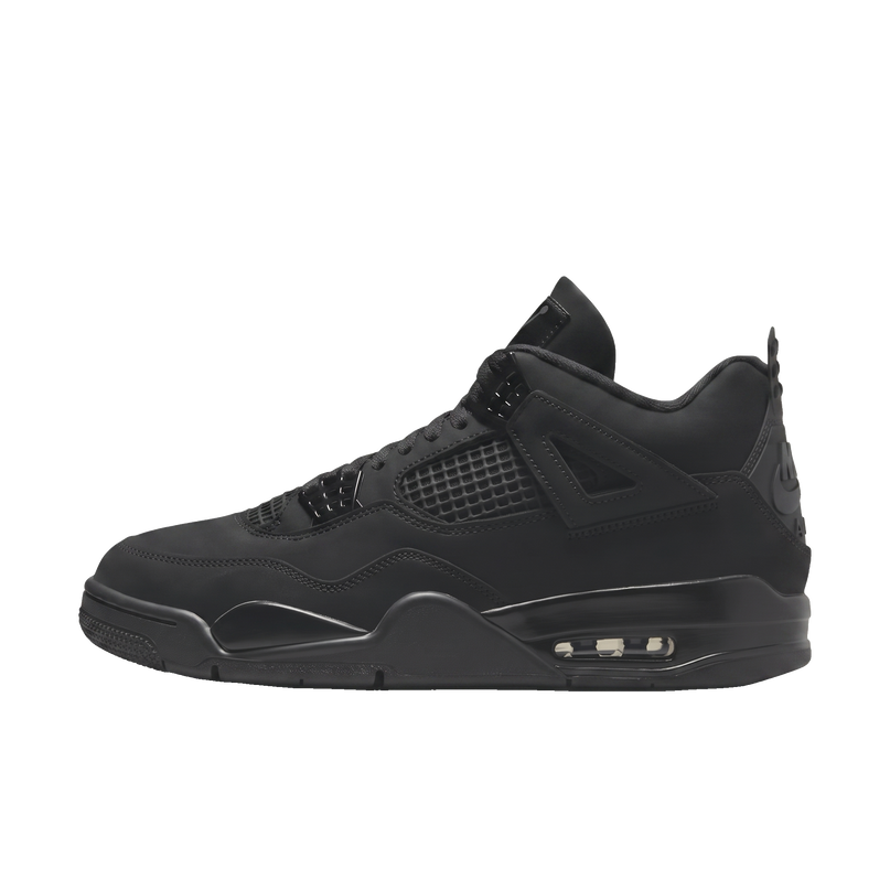 Jordan 4 Black Cat (2025) GS — Hero limpia