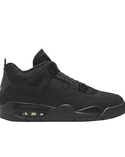 Jordan 4 Black Cat (2025) GS — Side profile
