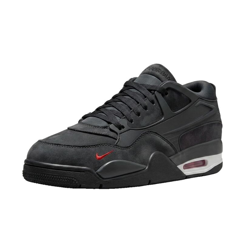 Jordan 4 RM SP Nigel Sylvester Driveway Grey — 3/4 studio angle