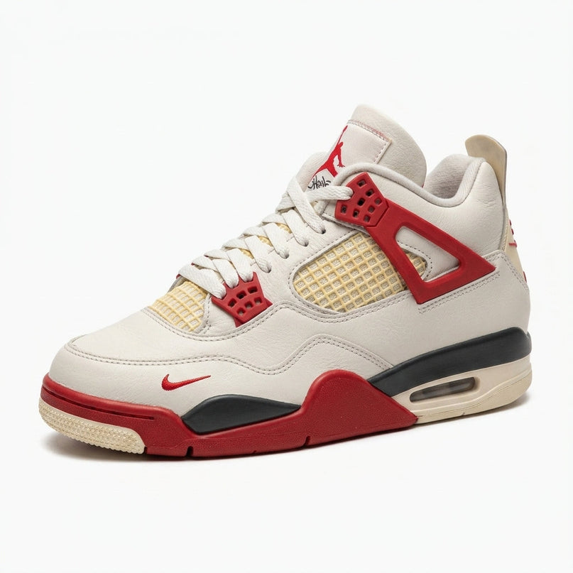 Jordan 4 Retro OG Nigel Sylvester Brick After Brick — 3/4 studio angle