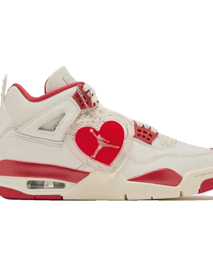 Air Jordan 4 Retro Wmns "Valentine's Day 2026" — Side profile