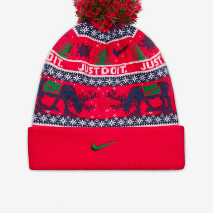 Nike Peak Red Beanie For Children