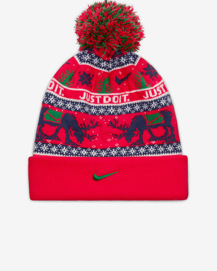 Nike Peak Red Beanie For Children