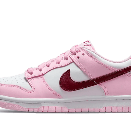 Dunk low pink foam red