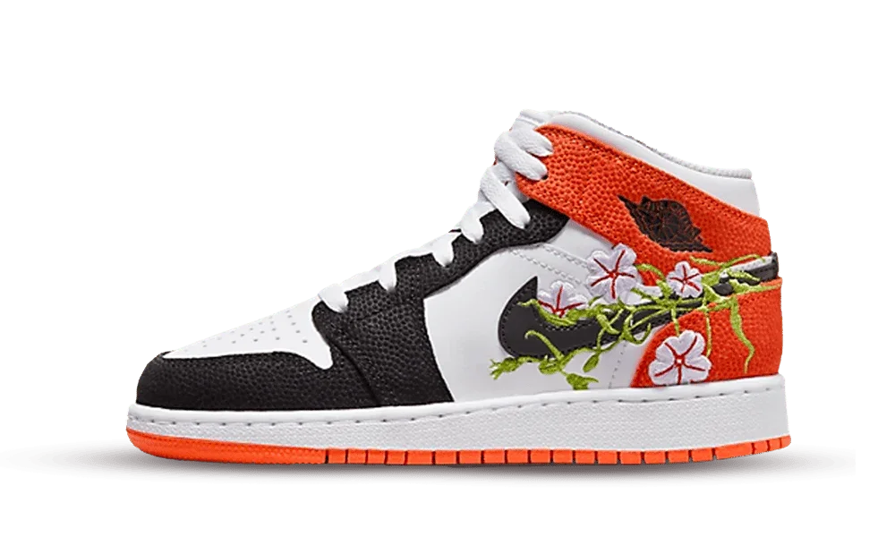 Jordan 1 mid basketball blossom gs