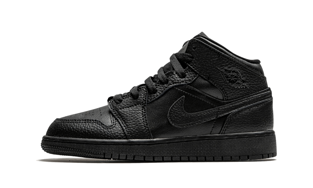 jordan 1 mid triple black gs
