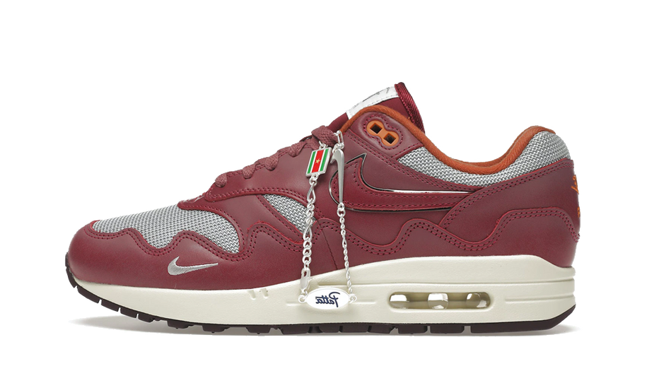 Air max 1 patta maroon
