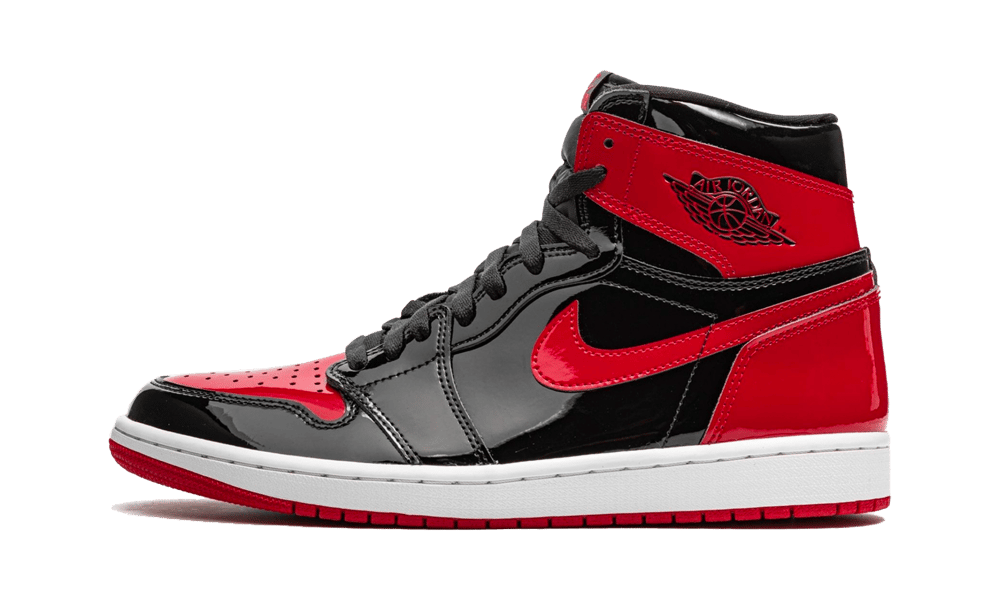 Jordan 1 high patent bred