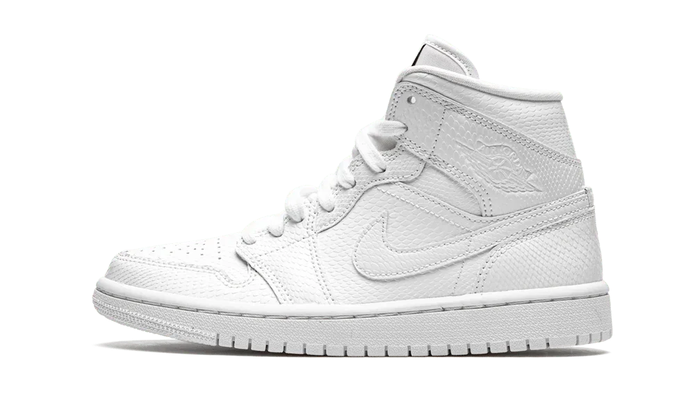 Jordan 1 Mid White