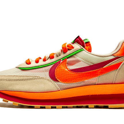 Nike LD Waffle sacai CLOT Kiss of Death Net Orange