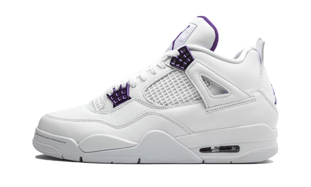 used jordan 4 metallic purple