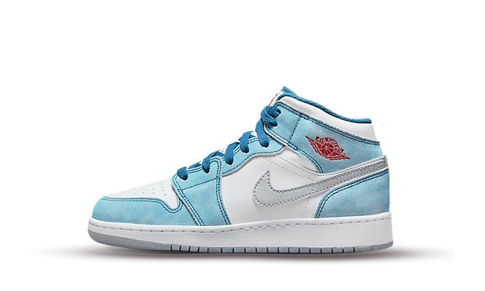 Jordan 1 mid french blue gs