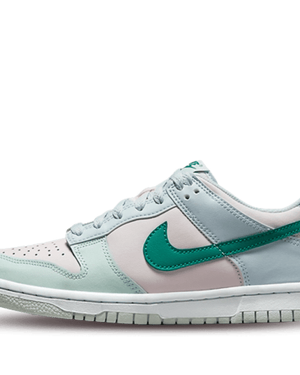 dunk low football grey mineral teal gs