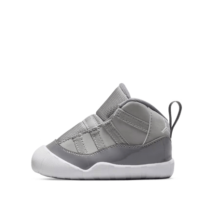 Jordan 11 Cool Grey Crib Bootie td