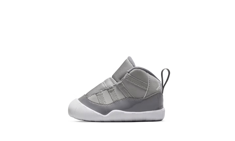 Jordan 11 Cool Grey Crib Bootie td