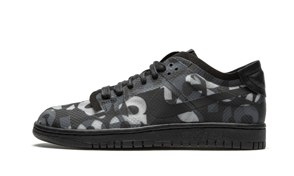 Nike x Comme Des Garçons Dunk Low Monogram Print