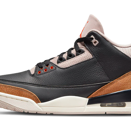 Jordan 3 black fossil stone