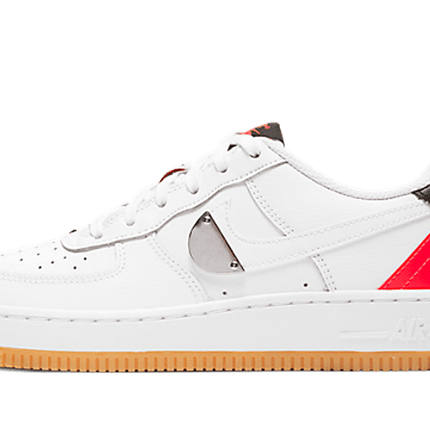 Air Force 1 Low GS NBA White Bright Crimson