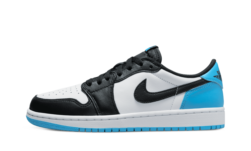 Jordan 1 Low Black Dark Powder Blue