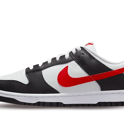 Dunk low red swoosh