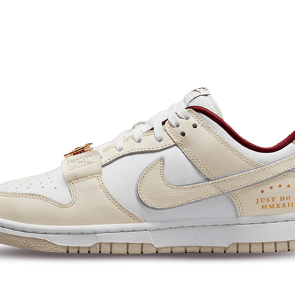dunk low just do it white