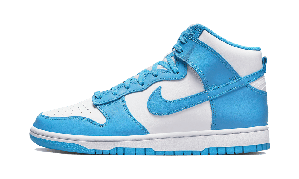 Dunk hi laser blue