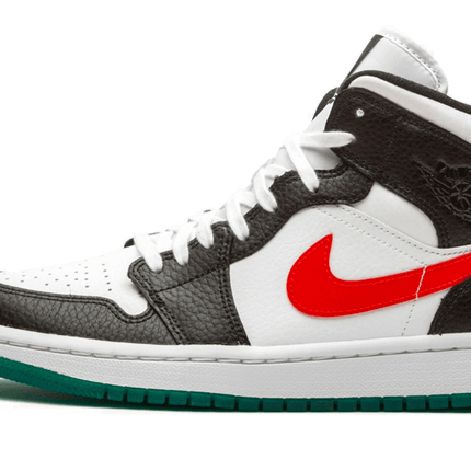 Jordan 1 Mid Alternate Swooshes Red Yellow