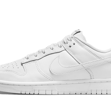 dunk low triple white