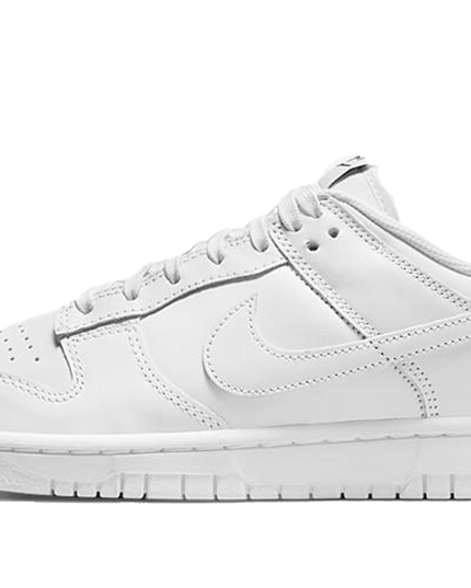 dunk low triple white