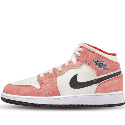 jordan 1 mid orange suede