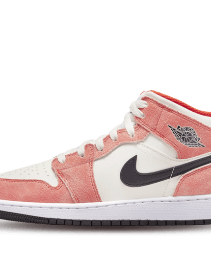 jordan 1 mid orange suede