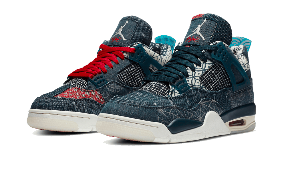 Jordan 4 sashiko