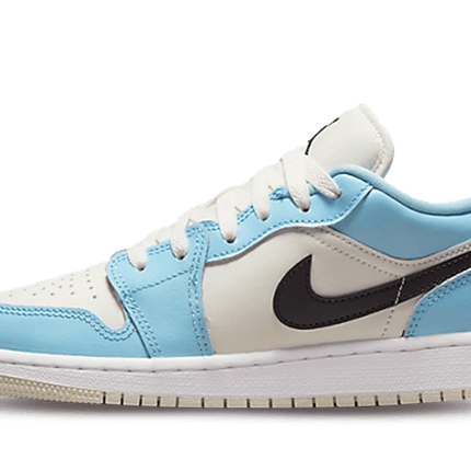 Jordan 1 Low Ice Blue Black GS