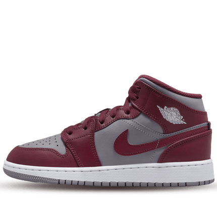 Jordan 1 Mid Cherrywood red