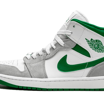 Air Jordan 1 Mid SE pine green-LT smoke grey