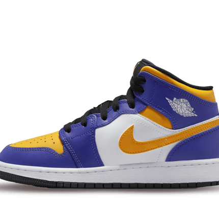 Jordan 1 Mid Lakers (2022) (GS)