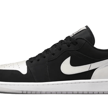 Jordan 1 Low black multi color white