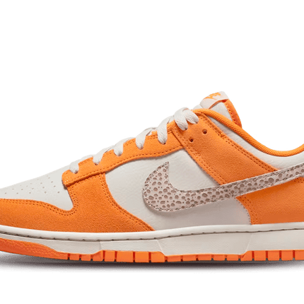 dunk low safari swoosh kumquat