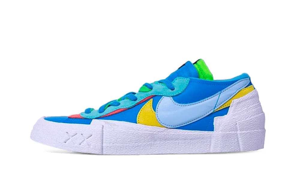 Nike blazer low sacai KAWS neptune blue