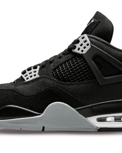 Jordan 4 Black Canvas