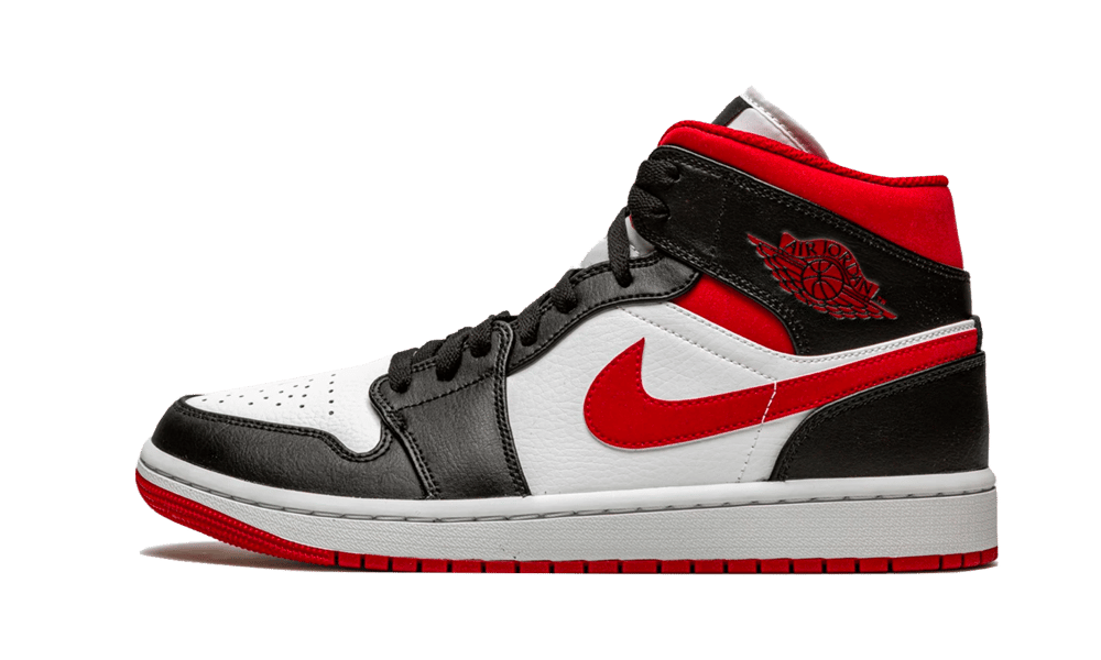 Jordan 1 Mid Gym Red Black White