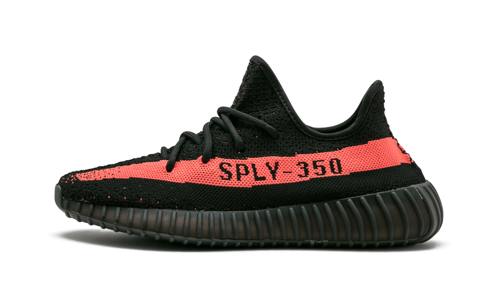 Yeezy 350 core black red