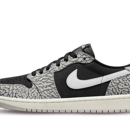Jordan 1 low black cement