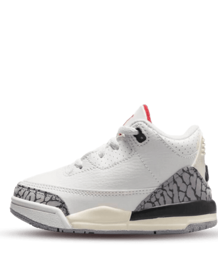 jordan 3  white cement reimagined td