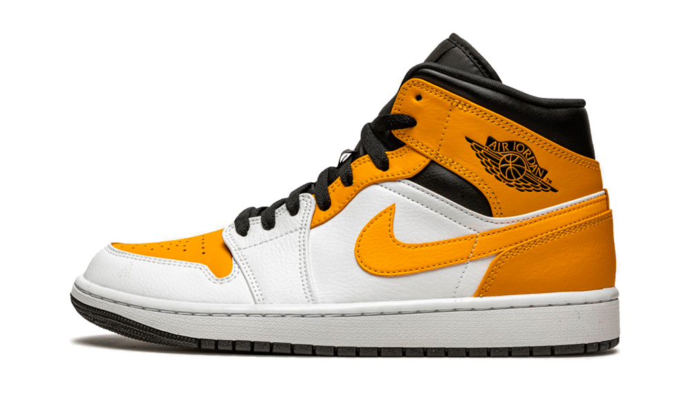 jordan 1 mid university gold