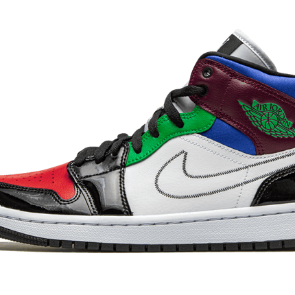 USED jordan 1 mid multicolor